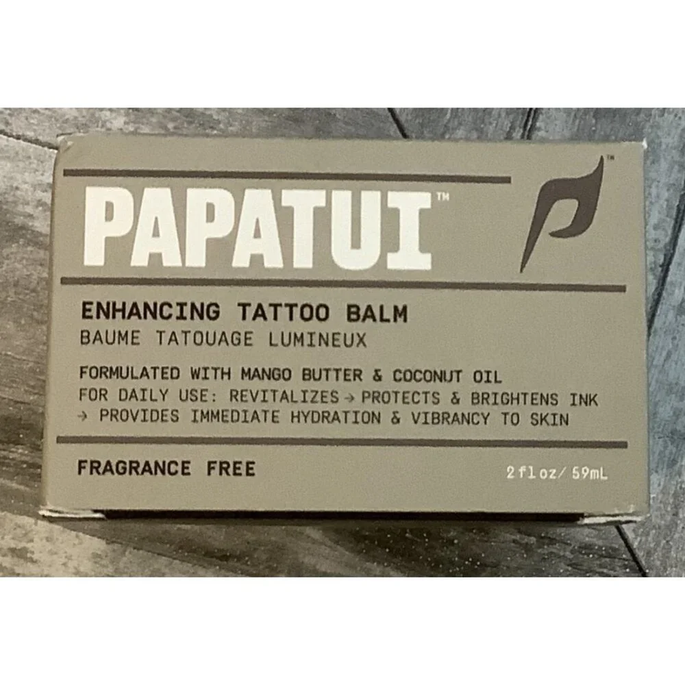 Papatui Enhancing Tattoo Balm & Stick Set Mango Butter & Coconut Oil